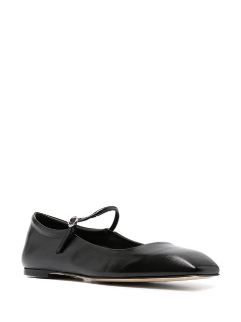 Aeyde Maryjane leather ballerina shoes - Black - zdjęcie produktu nr 1