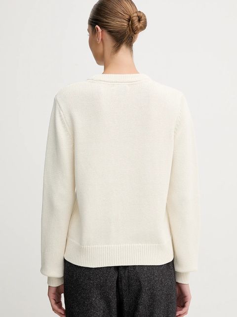 Pepe Jeans sweter bawełniany damski kolor beżowy PL7000024