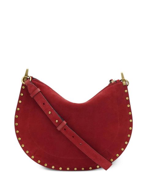 ISABEL MARANT Oskan Soft zip shoulder bag - Red - zdjęcie produktu nr 2