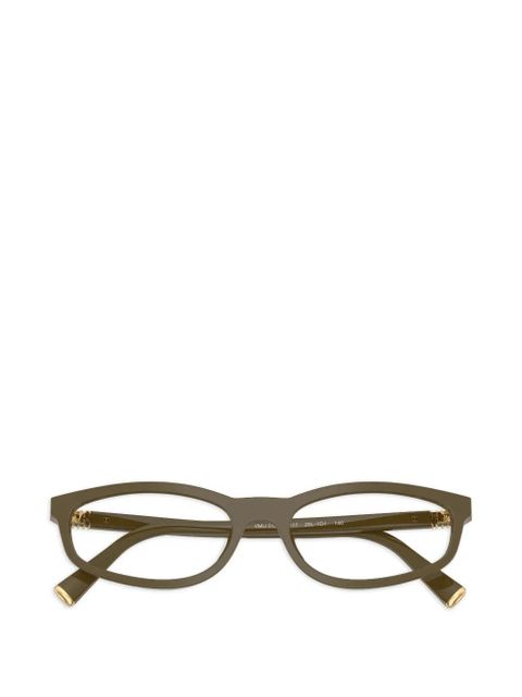 Miu Miu Eyewear round-frame glasses - Green