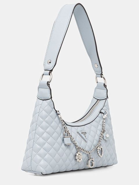 Guess torebka EVERLEE kolor niebieski HWEY86 79180