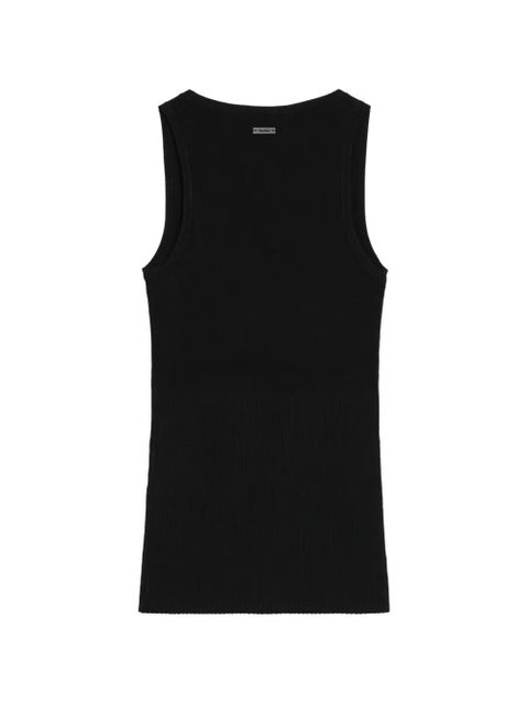 Max Mara ribbed-knit tank top - Black - zdjęcie produktu nr 2