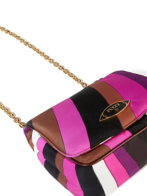 PUCCI graphic-print crossbody bag - Pink