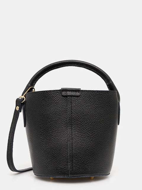 Answear.LAB torebka skórzana kolor czarny - zdjęcie produktu nr 1