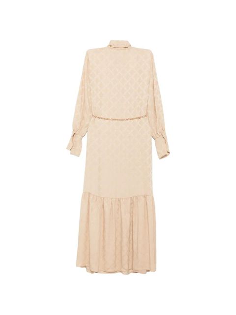 Michael Kors monogram maxi dress - Neutrals - zdjęcie produktu nr 2