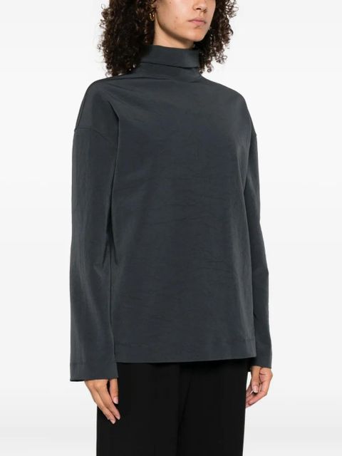 Nanushka Sitara turtleneck long-sleeve top - Blue - zdjęcie produktu nr 2