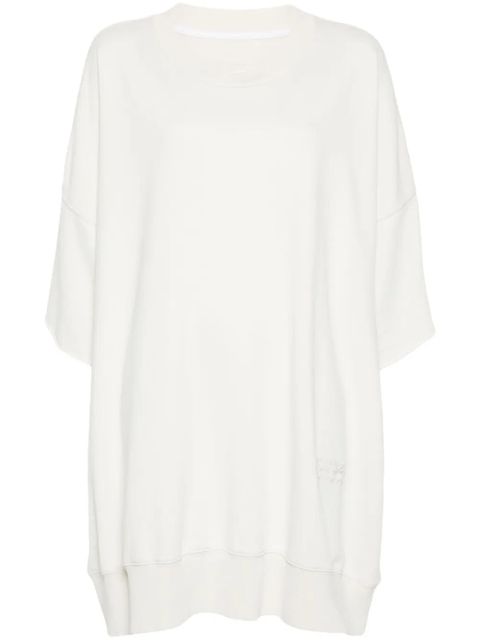 MM6 Maison Margiela sweatshirt dress - White - zdjęcie produktu nr 1