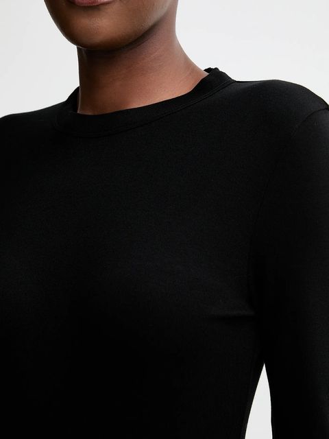 Filippa K longsleeve kolor czarny 32045