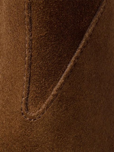 Prada elasticated side gusset booties - Brown - zdjęcie produktu nr 2