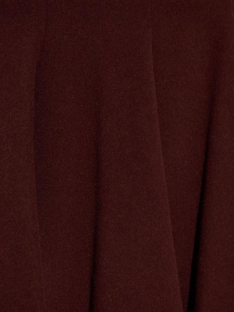 Max Mara Brava pleated mini skirt - Red