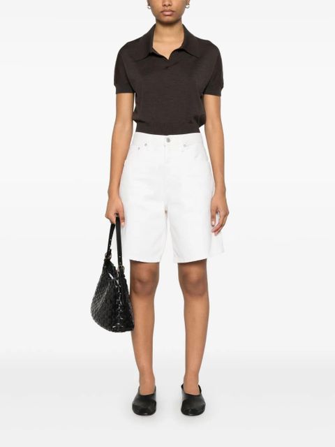 AGOLDE Indra shorts - White - zdjęcie produktu nr 2