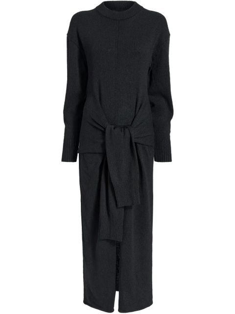 Proenza Schouler Luca midi dress - Black - zdjęcie produktu nr 1