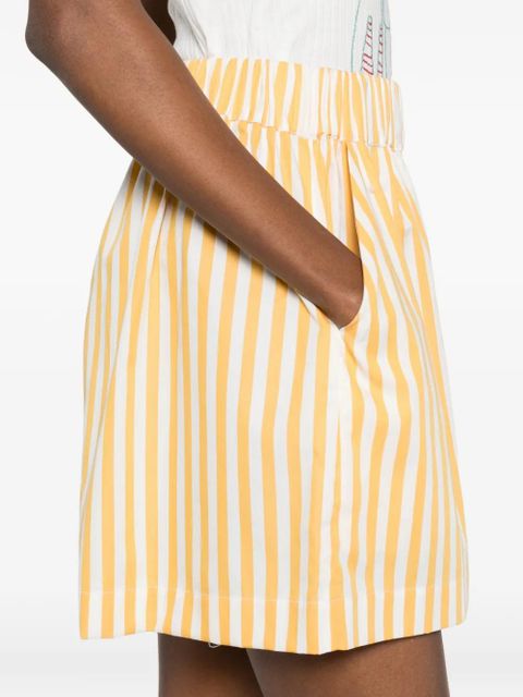 Faithfull the Brand Clemente striped shorts - Yellow