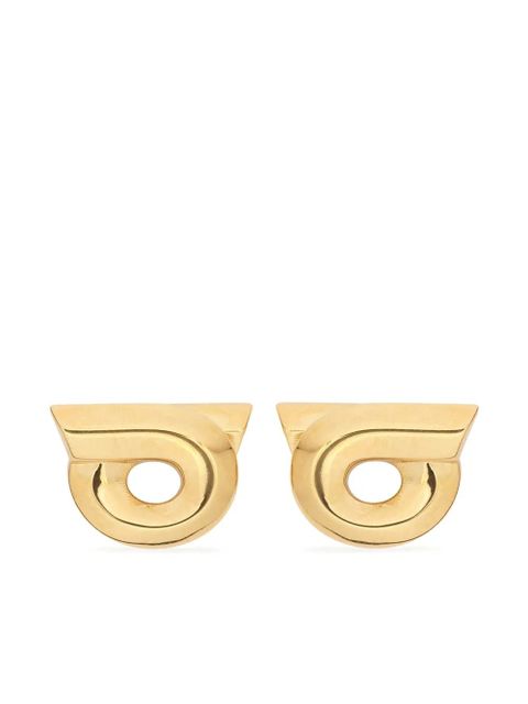 Ferragamo Gancini stud earrings - Gold - zdjęcie produktu nr 1