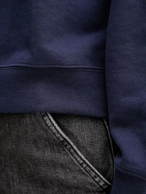 United Colors of Benetton bluza damska kolor granatowy z aplikacją 3WNWD3011