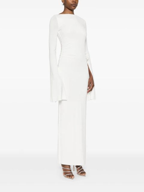 MANURÍ Paloma maxi dress - White