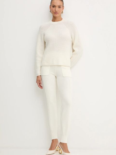 Twinset sweter z dodatkiem alpaki - zdjęcie produktu nr 2