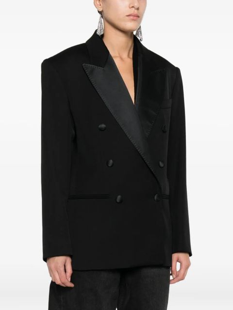 ISABEL MARANT double-breasted lapel jacket - Black