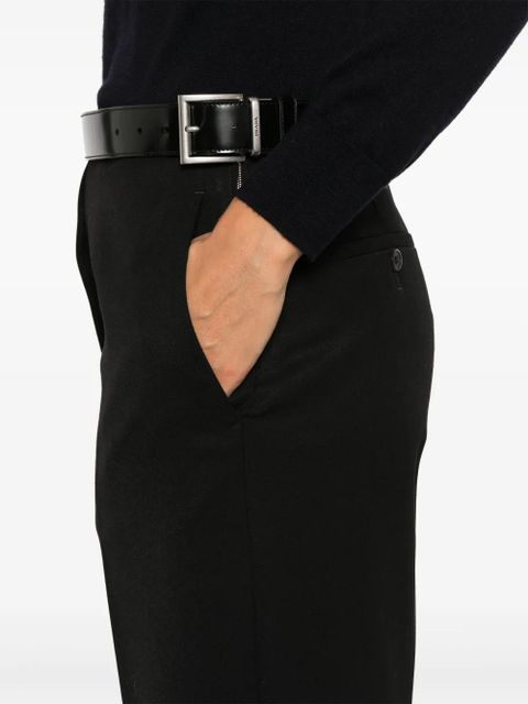 Prada gabardine trousers - Black