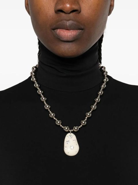 Nanushka turtleneck mini dress - Black