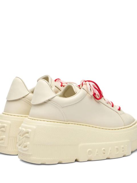 Casadei Nexus platform sneakers - Neutrals