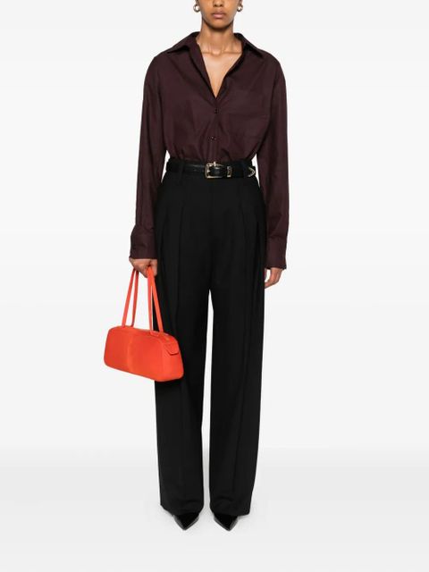 Victoria Beckham pressed-crease trousers - Black - zdjęcie produktu nr 2