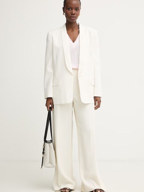 BOSS T-shirt damski z lnem Ecleiva - zdjęcie produktu nr 1