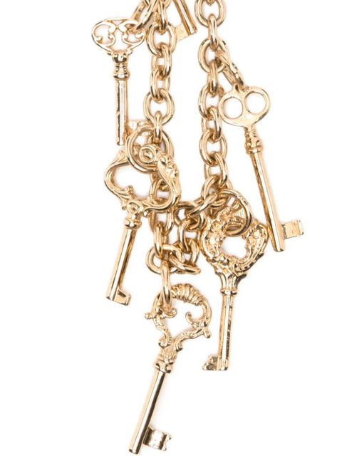 Dolce & Gabbana key charm keyring - Gold