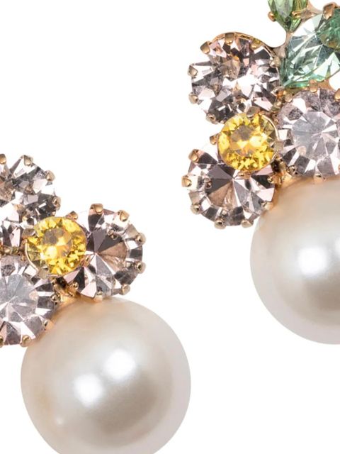 Jennifer Behr Vivi faux-pearl earrings - Gold