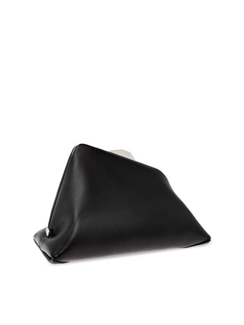 The Attico Day Off clutch bag - Black