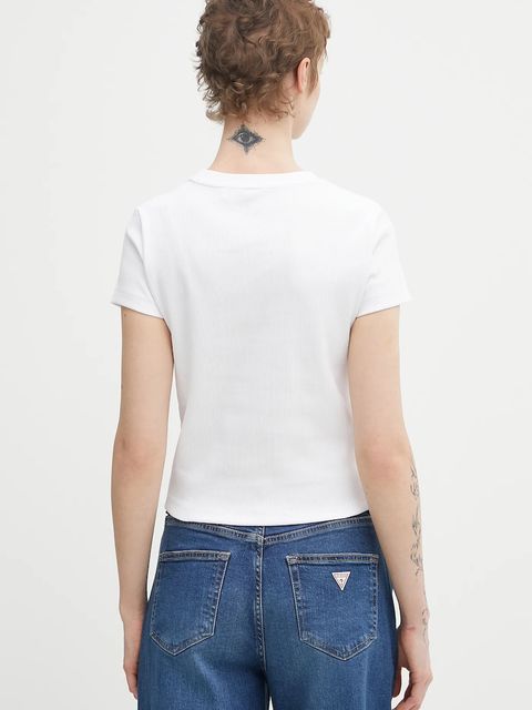 HUGO t-shirt damski kolor biały 50549392