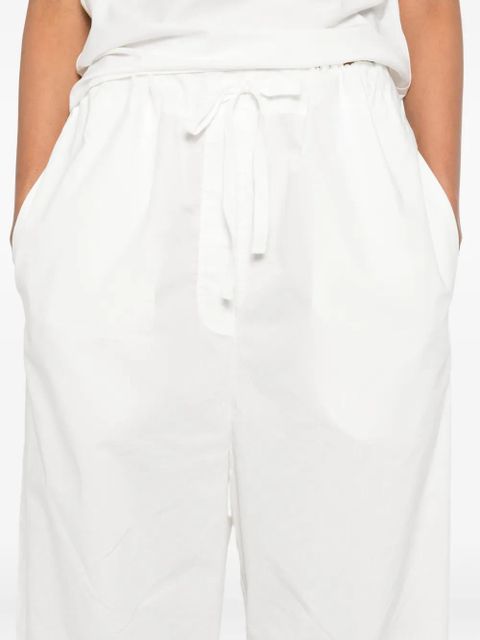 Paris Georgia Uma drawstring trousers - White