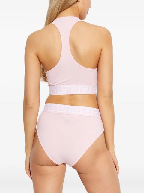 Versace logo waistband briefs - Pink