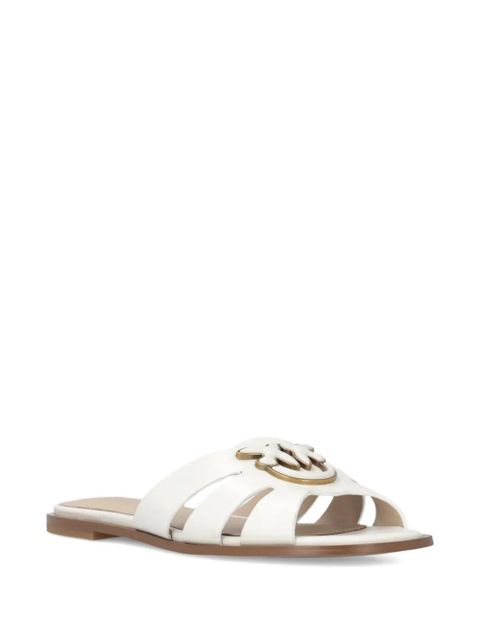 PINKO Love Birds sandals - White