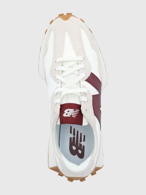 New Balance Buty 327 kolor biały na płaskiej podeszwie WS327KA