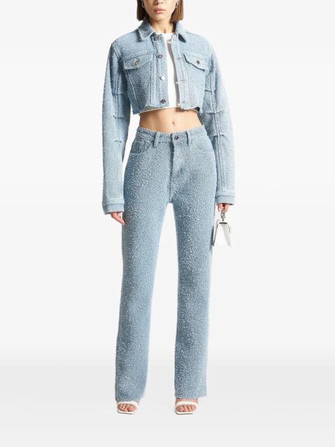 Manière De Voir Sara bouclé jeans - Blue