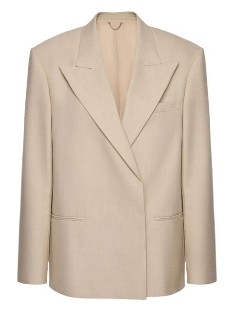 Magda Butrym double-breasted blazer - Neutrals - zdjęcie produktu nr 1