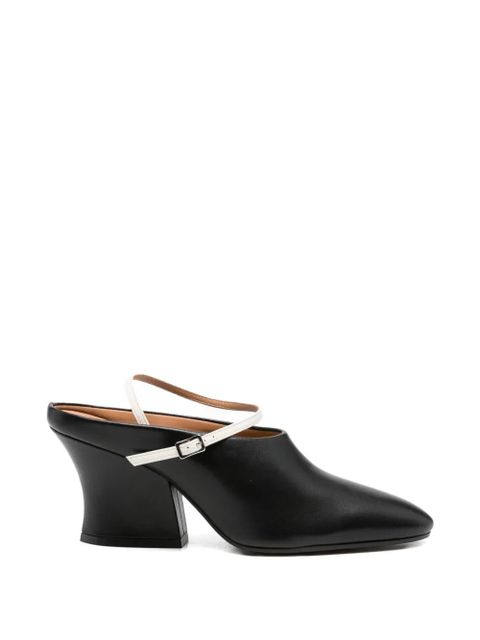 Jil Sander leather mules - Black - zdjęcie produktu nr 1