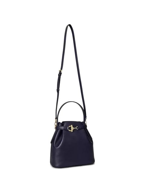 Lauren Ralph Lauren medium Blaike buckle-detail bucket bag - Blue - zdjęcie produktu nr 1