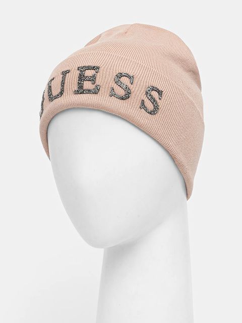 Guess czapka kolor pomarańczowy AW5398 POL01 - zdjęcie produktu nr 2