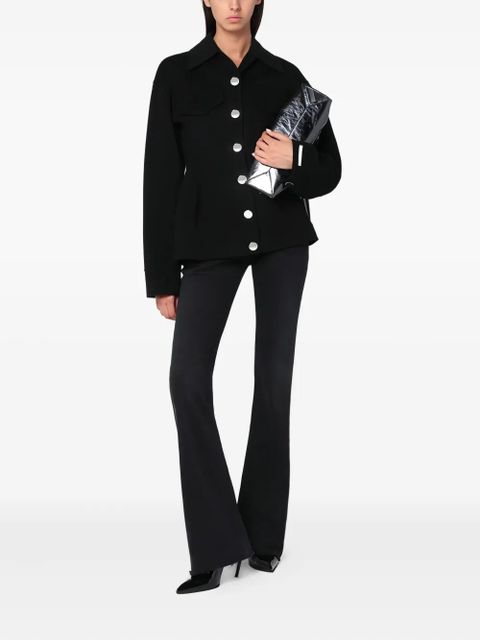 Sportmax button-fastening jacket - Black