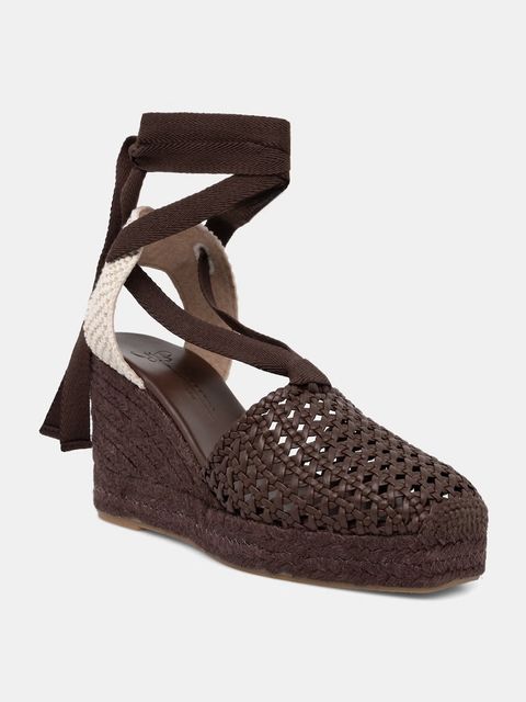 Weekend Max Mara espadryle na koturnie damskie Wkaaccordo - zdjęcie produktu nr 1