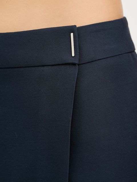 BOSS spódnica kolor granatowy mini prosta 50541978 - zdjęcie produktu nr 2