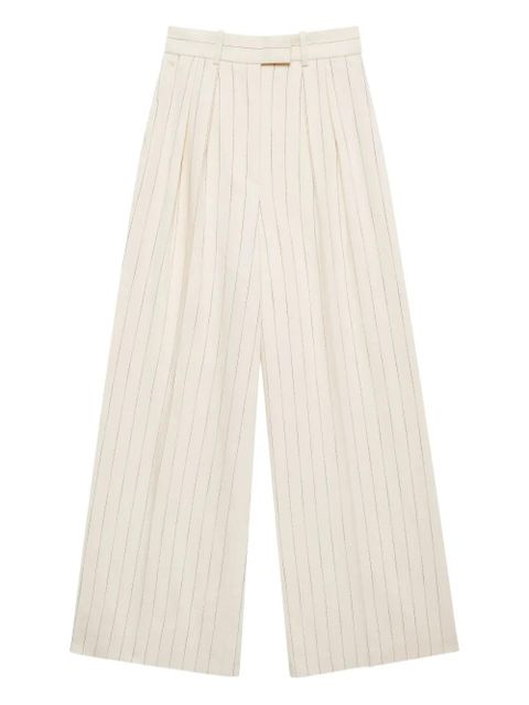 ANINE BING Lou trousers - Neutrals - zdjęcie produktu nr 1