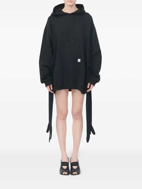MM6 Maison Margiela hooded mini dress - Black
