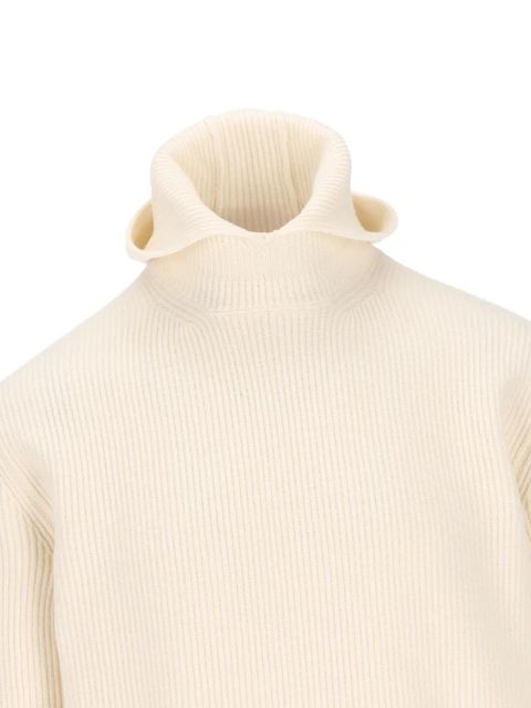 Moncler x Jil Sander wool sweater - Neutrals
