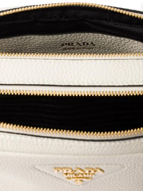 Prada small leather shoulder bag - Neutrals