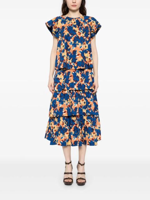 Ulla Johnson Winnie skirt - Blue - zdjęcie produktu nr 2