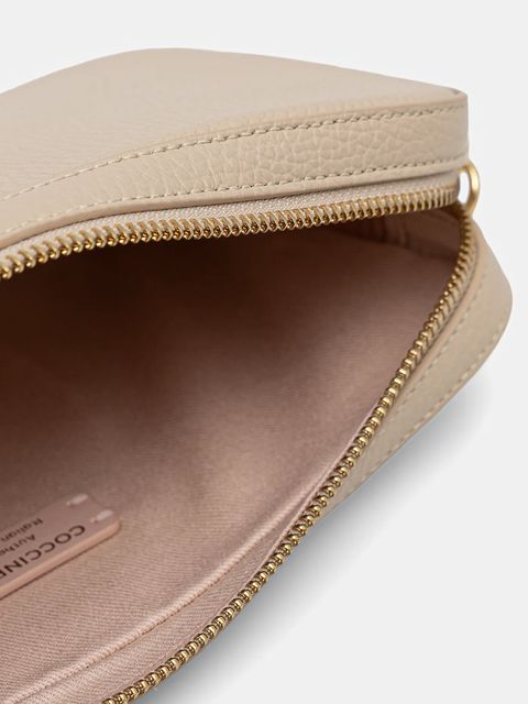 Coccinelle torebka skórzana TEBE kolor beżowy E5.MN5.52.01.01