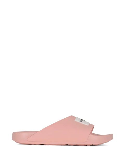 Givenchy logo-patch slides - Pink - zdjęcie produktu nr 1
